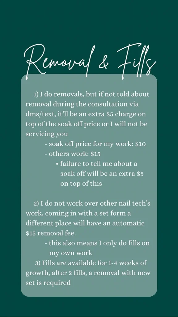 Removal & Fills Policy